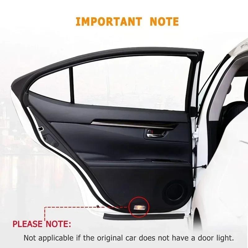2Pcs LED Car Door Welcome Light for VOLKSWAGEN VW Touareg 2004-2010 2009 2006 2005 Auto Styling Projector Ghost Shadow Lights CWS1 