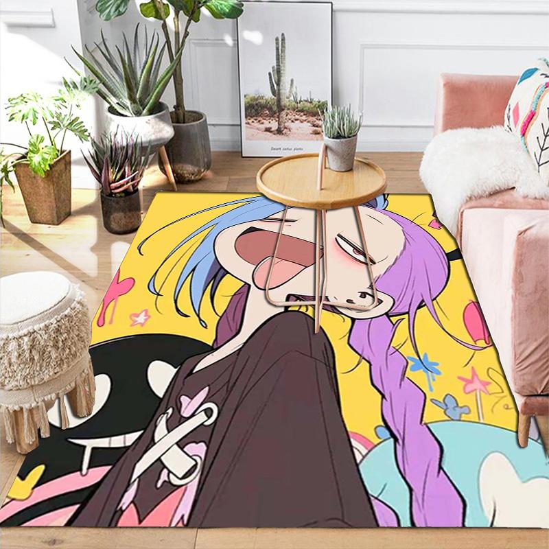 Laid-back Style Print Rug Floor Mat for Living Room or Bedroom Soft and Comfortable Carpet a Gift for Birthday and Holiday.ZFF0913432