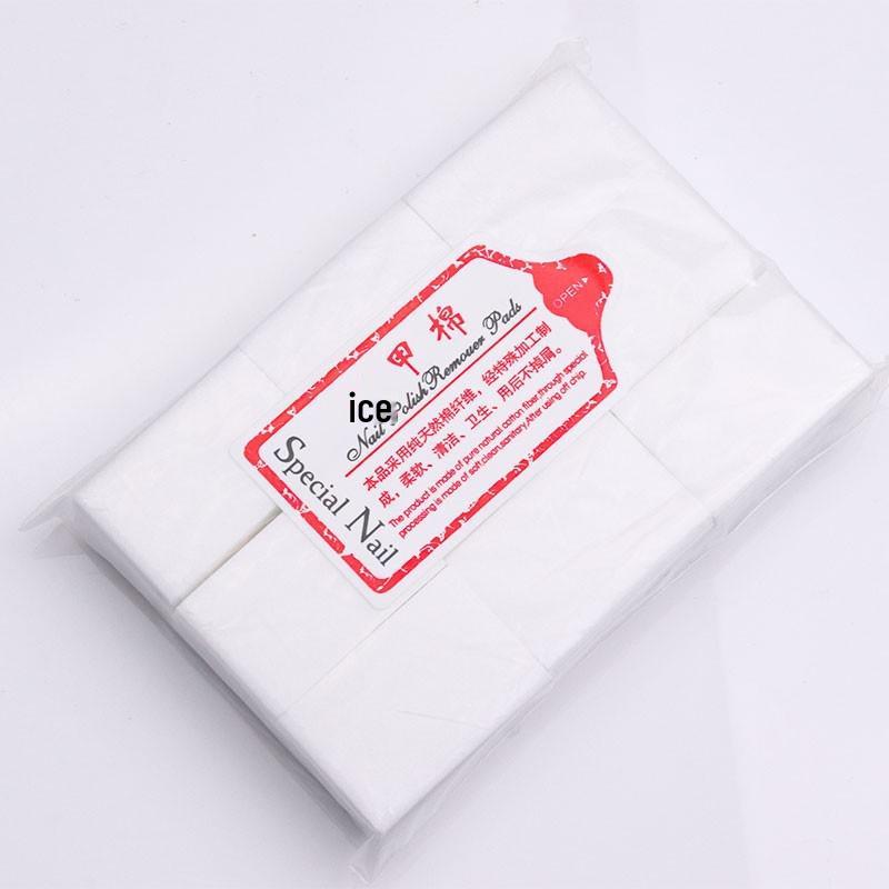 Lint-Free Nail Wipes: Hard-Type Cotton Pads for Gel Polish Removal