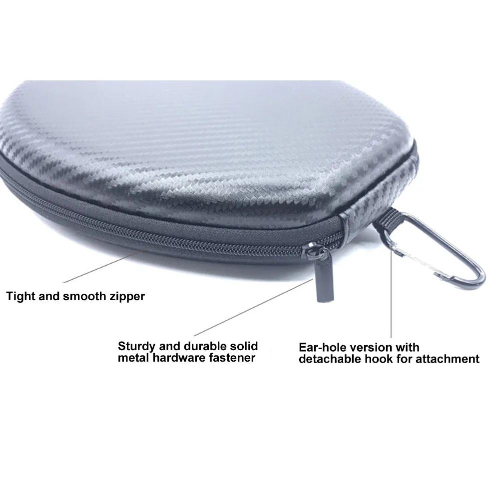 EVA Hard Storage Bag For Neckband Headphones With Waterproof And Shockproof Design Compatible With Multiple Brands