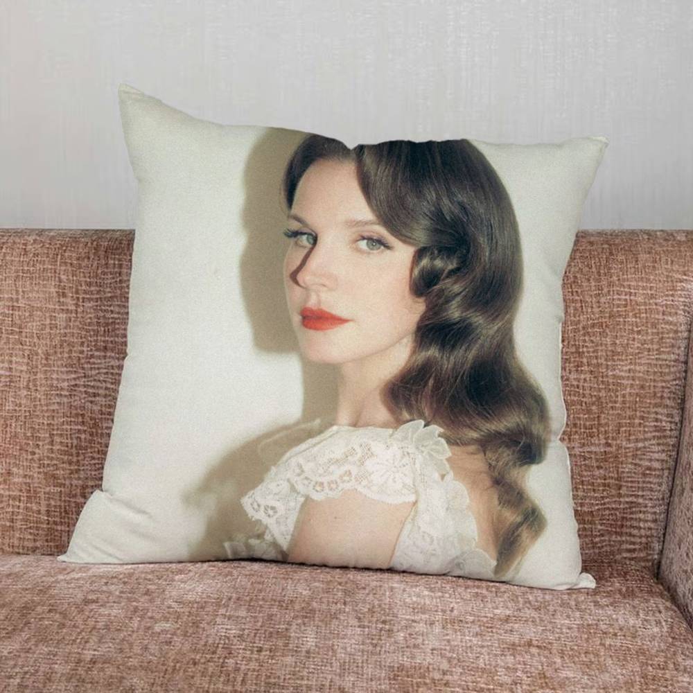 LLana Singer DDel Rey  Pillow Case For Home Bedroom Car Office Decoration Living Room Sofa Cushion Cover Suitable
