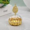6pcs Golden Storage Containers Plastic Small Cases Unique Candy Box  Wedding Ceremony