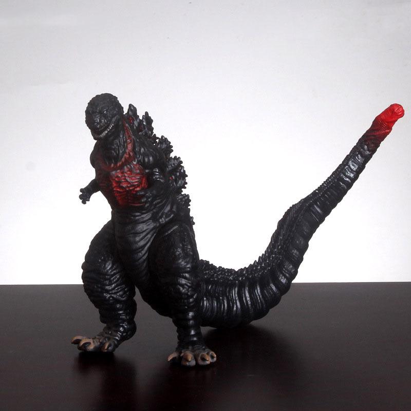 Godzilla Moive Action Figure Shin Godzilla Red Lotus Model 17cm 3 Colors Monster Soft Glue Dinosaur Kids Toys Movable Doll Gifts