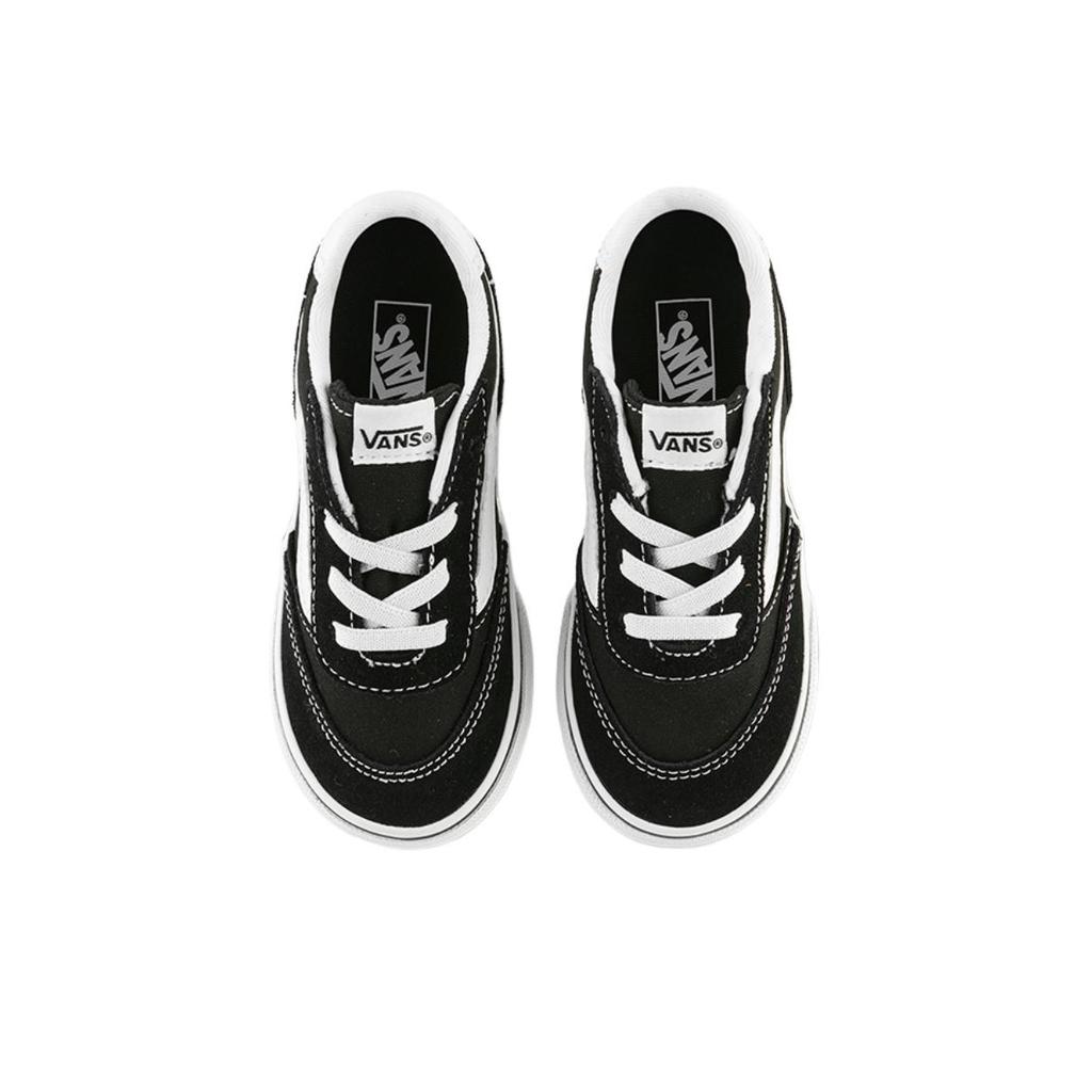 Vans Brooklyn Ls Slip-On Classics Comfortable Fashion Low-Top Walker Shoes Baby Sneaker Black VN000DBQMCG