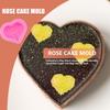 Heart Fondant Biscuit Cookie Mold Home Washable Sugarft Chocolate Silicone Mould Baking Tool Kitchen Gadget Accessory