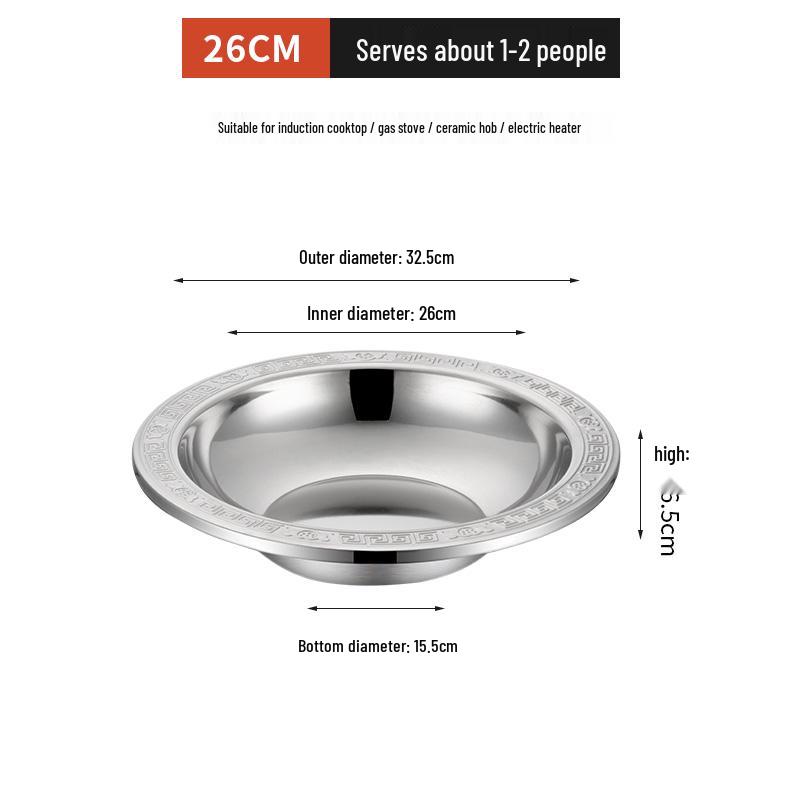

Stainless Steel Multi-Use Pot for Boiled Fish, Crab, Chicken, Cabbage, and Crayfish Default Option