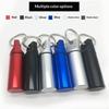 Aluminum Alloy Pill Case Keychain Waterproof Sealed Design Multiple Color Options Perfect For Outdoor Use Daily Pill Storage