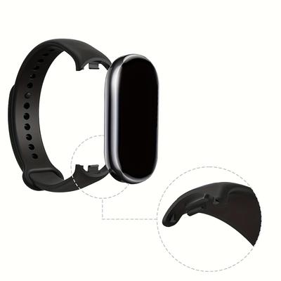 3 Pcs/pack Strap for Xiaomi Band 8 9 10 Silicone Bracelet for Mi Band