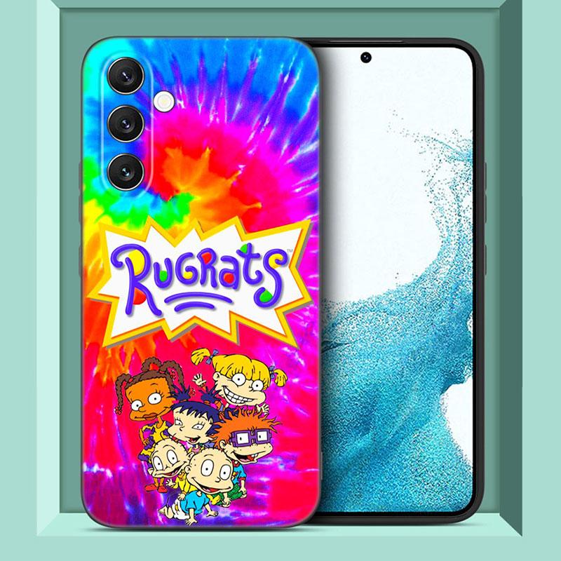Cartoon R-Rugrats Phone Case For Samsung A13 A22 A24 A32 A23 A25 A34 A35 A52S A53 A54 A55 A73 5G A12 A14 A15 A31 A33 A50 A51 A72
