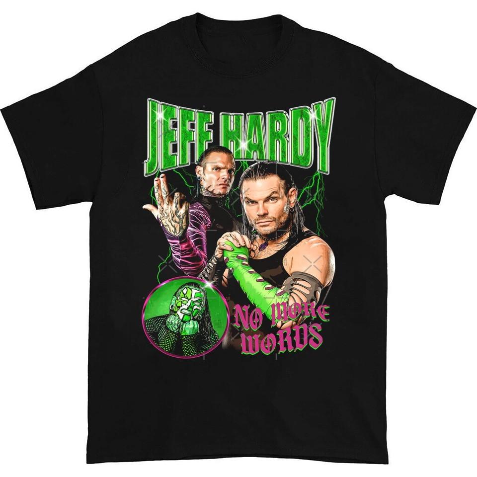 New Jeff Hardy The Hardy Boyz Gift For Fan All Size S to 5XL Tshirt Unisex T-Shirt S