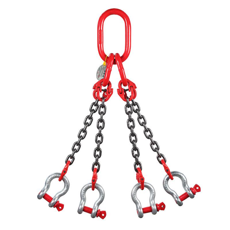 U-Shaped Bow Shackle Lifting Chain Hook with Iron Link
