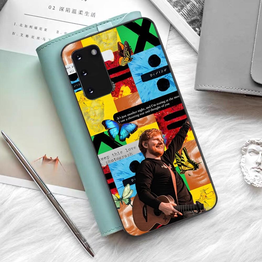 

E-Ed S-Sheeran Hot Singer Phone Case For Samsung S 9 10 20 21 22 23 30 23 24 Plus Lite Ultra FE S10lite Fundas Samsung S24