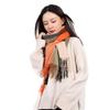 New Autumn and Winter Women's Imitation Cashmere Shawl Dual Purpose Tassel Versatile Warm Plaid Scarf