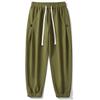 Spring and Autumn Fashion Men's Leggings, Plus Size Men's Pants, Loose Casual Sweatpants Straight Tube Pants