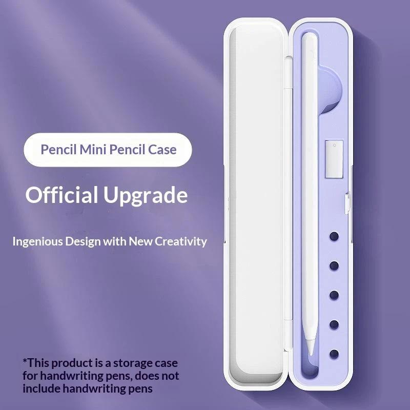 Portable Abs Silicone Storage Box For Pencil Nib Holder Stand Protective Cover For Pencil
