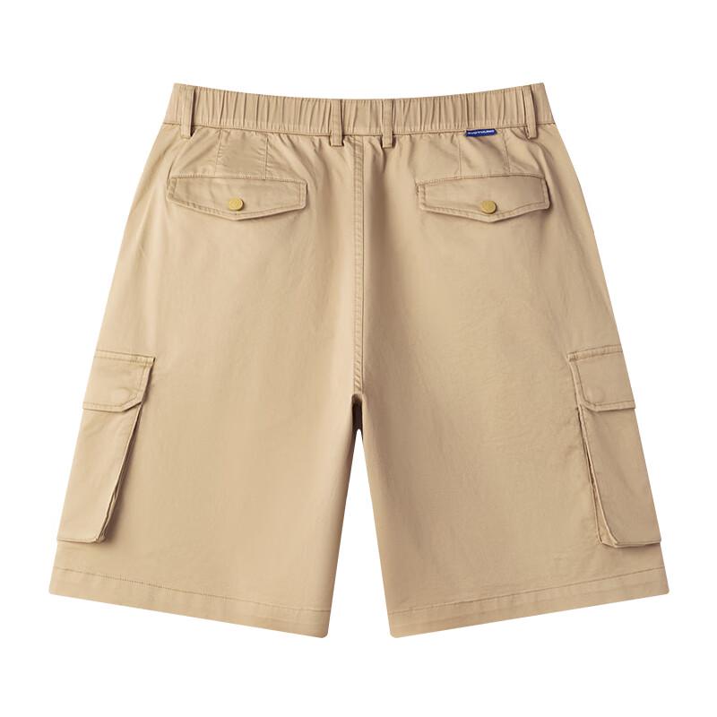 Men's NVG·YOUNG Loose Straight Cargo Bermuda Shorts