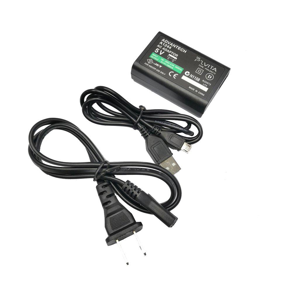 Buy For Vita 2000 Power Adapter Charger Set Game Player Charger