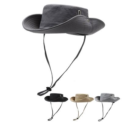 Summer Men's Sunshade Sunscreen Riding Mountaineering Fishing Hat Outdoor Fisherman Hat Sun Hat