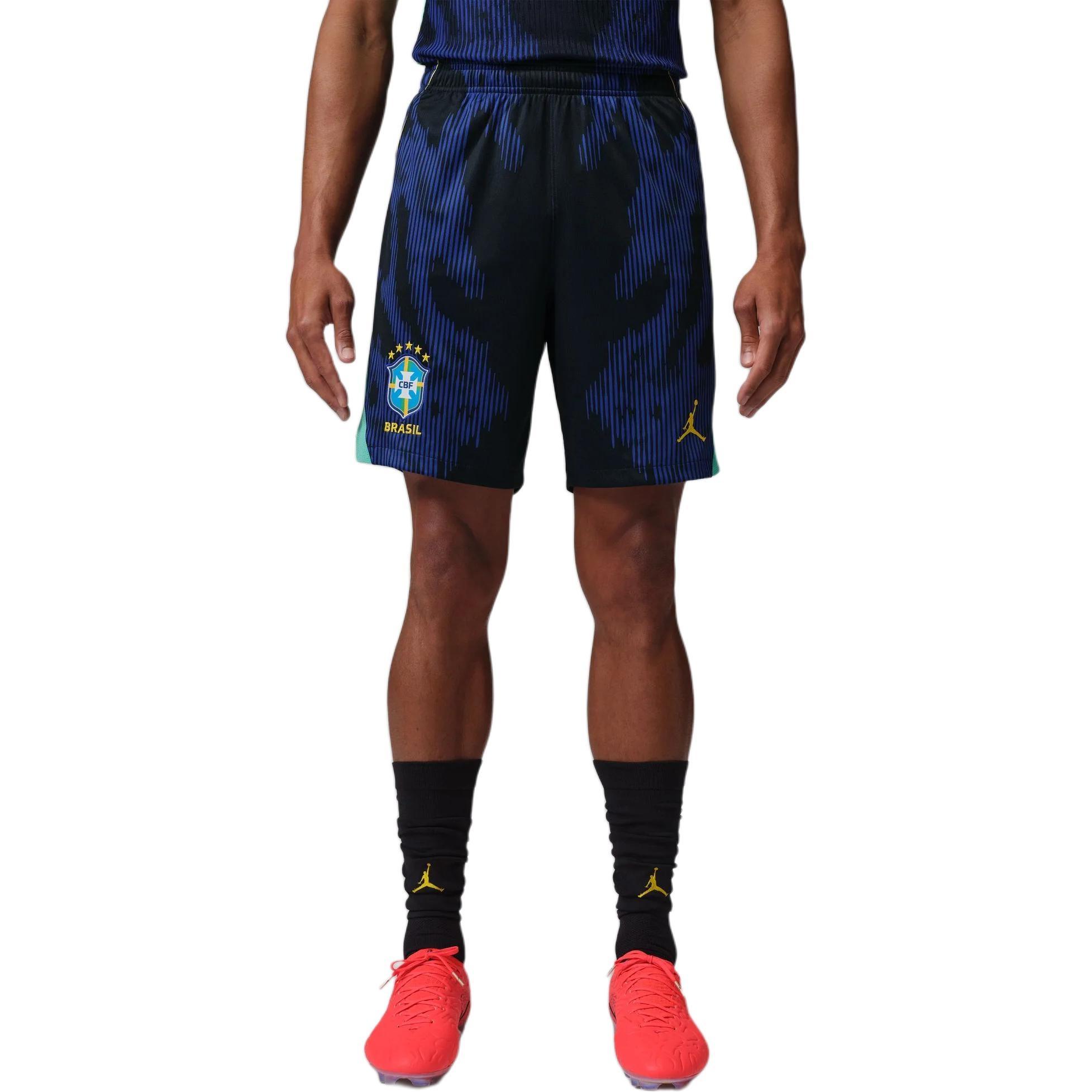 Air Jordan Brazil 2026 Stadium Away Dri-Fit Soccer Replica Shorts  Royal Black  Men s IU1073-417 XL