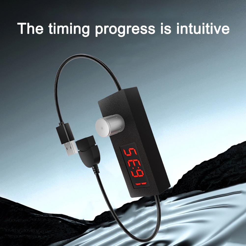 Justerbar Timer Automatisk Avstängning 1 Timmes Minsta Inställning 24 Timmars Nedräkning 5 Minuters Minsta Inställning Inomhusbruk