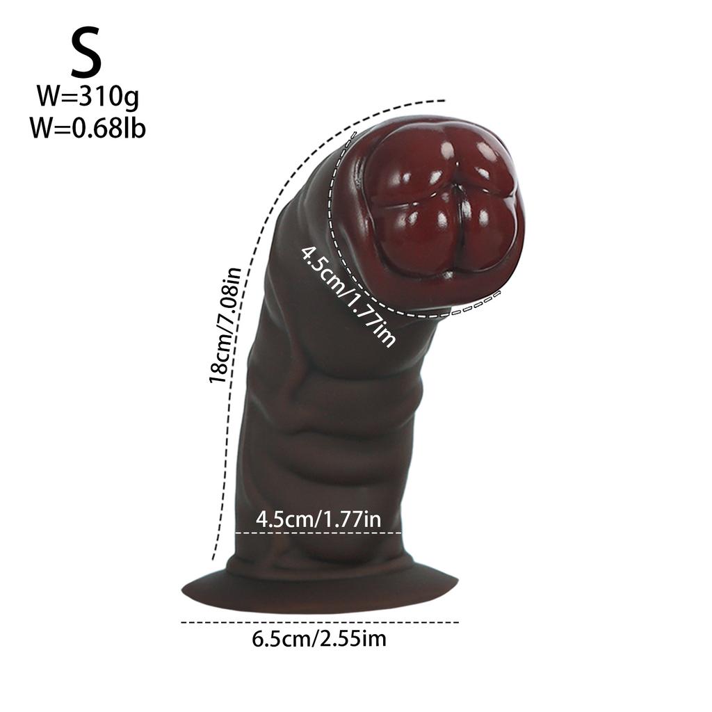 Neuer Silikon-Dildo mit Saugnapf Dicke Penis Vaginalstimulator G-Punkt Klitoris Masturbator Großer Schwanz Erwachsenenspielzeug für Frauen Sexprodukte Paarkupplung