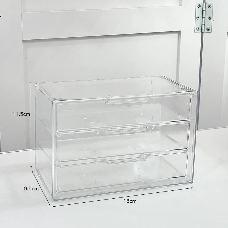 Desktop stationery storage box, multifunctional with drawers, for home use