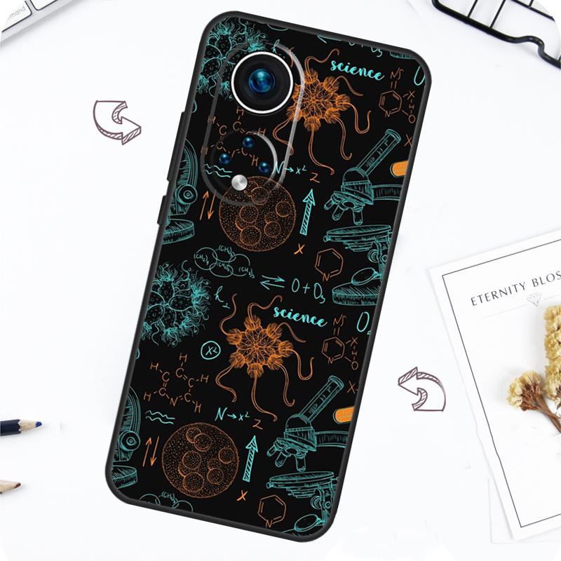 Biology and Chemistry Case For Honor Magic 7 5 6 Lite Honor 200 Pro X8b X9a X8a X8 X9 X9c X9b 50 70 90 Lite Cover