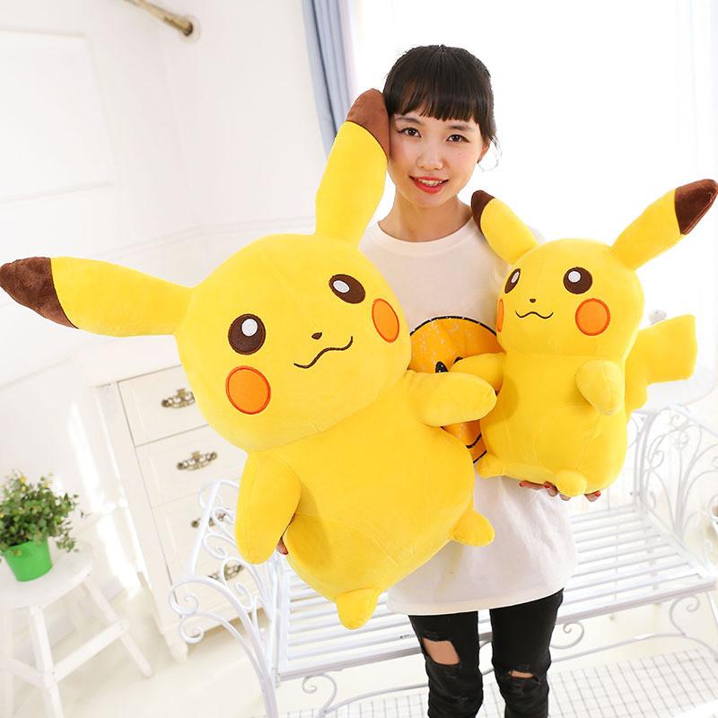 Large Giant Cute Pikachu Soft Stuffed Kid Plush Figure Toys Colletion