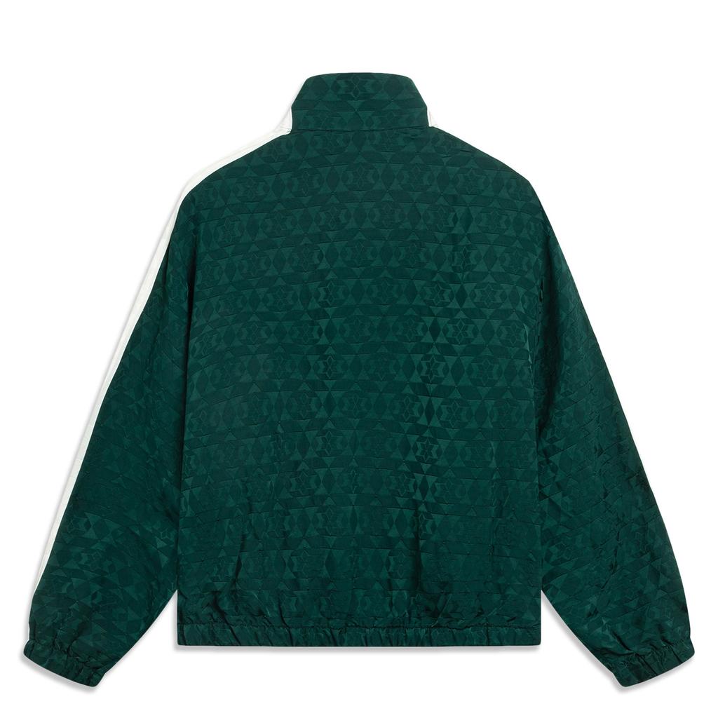 Li Ning X Palace Museum Collaboration China Culture Series Casual Cardigan Jacket Women jackets Forest-Green AJDV230-4