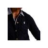 Suéter de punto trenzado liso con logo de poni pequeño bordado Polo Ralph Lauren Suéter para mujer WMPOSWENDW20090-400