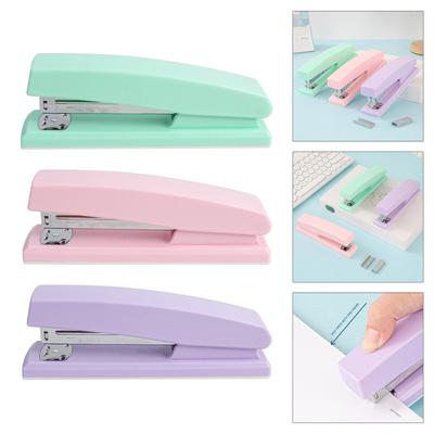 Labor-Saving Stapler Office Desktop Stapler 20 Sheets Capacity Office Paper Binding Tool for Office Binding Supplies