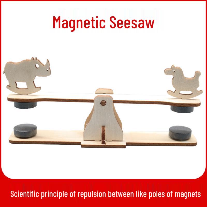 Magnetic Seesaw Science Kit for Kindergarten: DIY Teaching Aid for Children