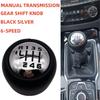 For Citroen C4 Picasso 11 For Peugeot 508 2010-2018 NEW 6 Speed Gear Shift Knob Shifter black 2403GY 2403.GY