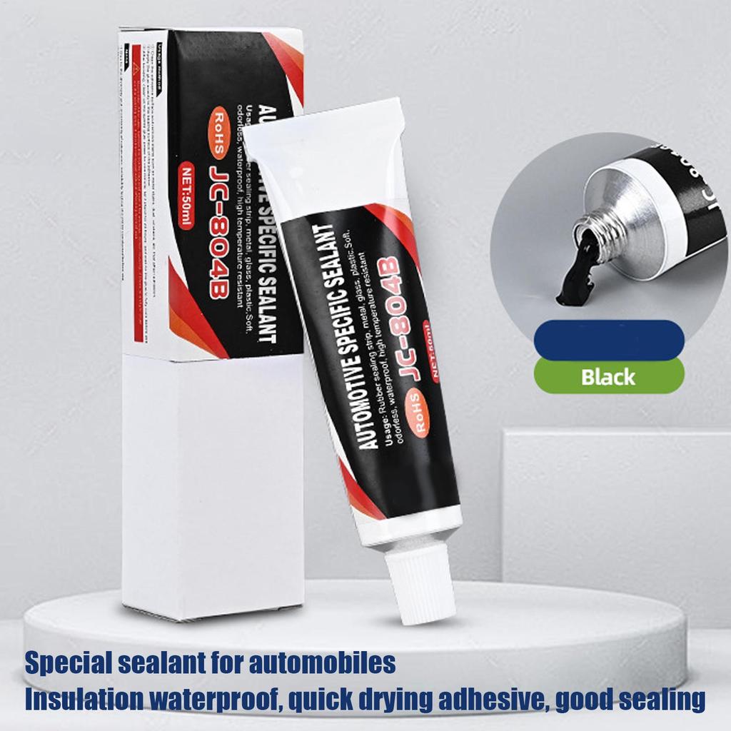 50/100ml Automotive Gasket Sealant Car Engine Black High Temperature Resistance Sealant Car Engine Black Silicone-free Sealant