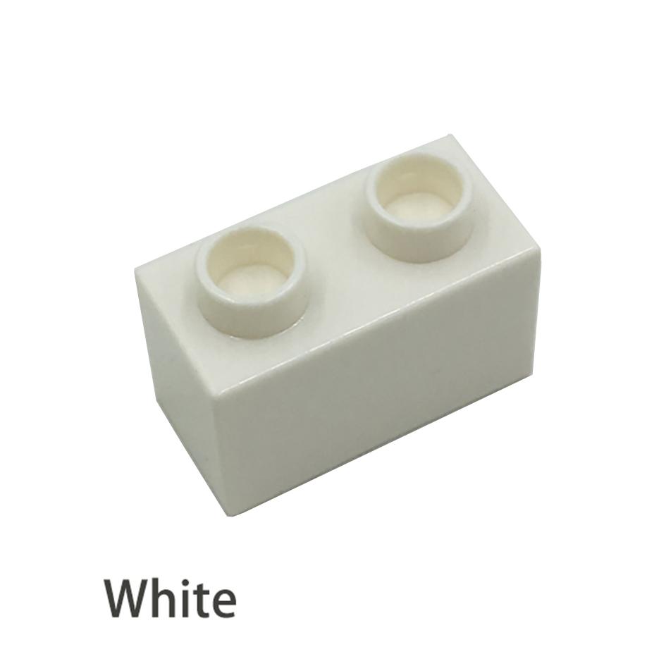 Non-Toxic Big Size Diy Building Blocks Thick Figures Bricks 1X2Dot 24Pcs Educational Creative Toys For Children Compatible With Brands