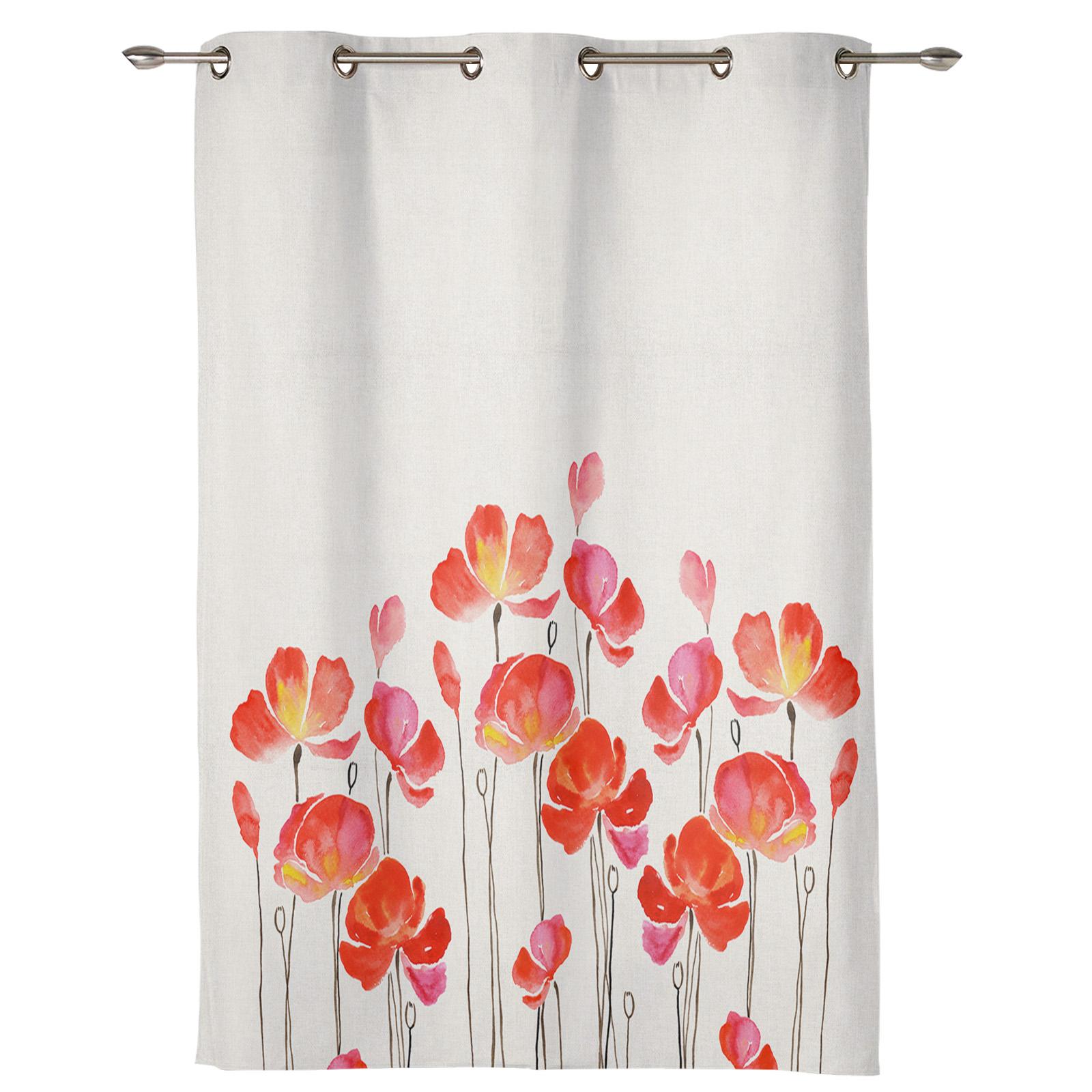 

Кактусовые растения и цветы, занавески для гостиной, роскошный декор спальни, шторы, кухонные шторы, шторы 135W x 60H(cm) x1