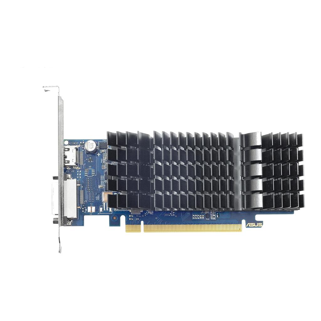 ASUS GeForce GT 1030 2GB GDDR5 Low Profile Graphics Card for Silent HTPC Builds (with IO Port Bracket) - Black