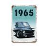 Metal Tin Poster 80s GTI Sports Classic Car Retro Metal Tin Sign Plaque Poster for Bar Club Wall Home Vintage Wall Plate Pendant