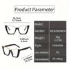2025 Vintage Cat Eye Glasses Transparent Lens Computer Glasses Jelly Color Frame For Women-Fashion Glasses Eye Protection
