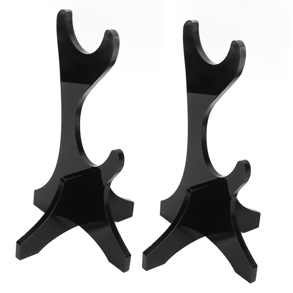 2ks stojan na meč, akrylový, stabilní, snadno instalovatelný, unikátní multifunkční stojan na hůlku