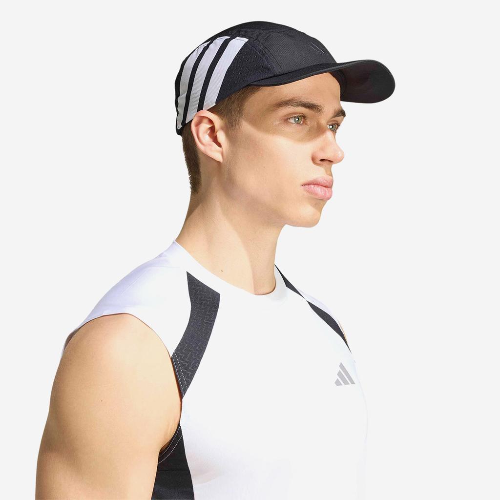 [Adidas] Defender Five Panel Cap [KH0375-BLACK/BLACK/WHITE]