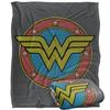 Wonder Woman Vintage Logo Blanket