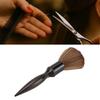Neck Duster Brush Non Slip Wood   Handle Soft Haircut Brush Barbershop Accessories for Hairstylist