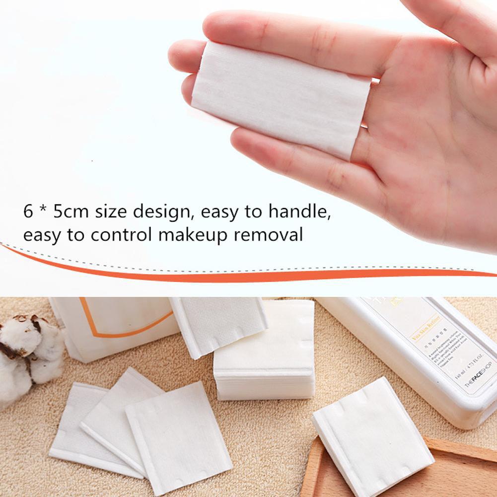 Disposable Pearl Cotton Pads Soft Cleansing Cottons for Tattoo Microblading Makeup Remover Gentle Facial Cleansing Pads Skin