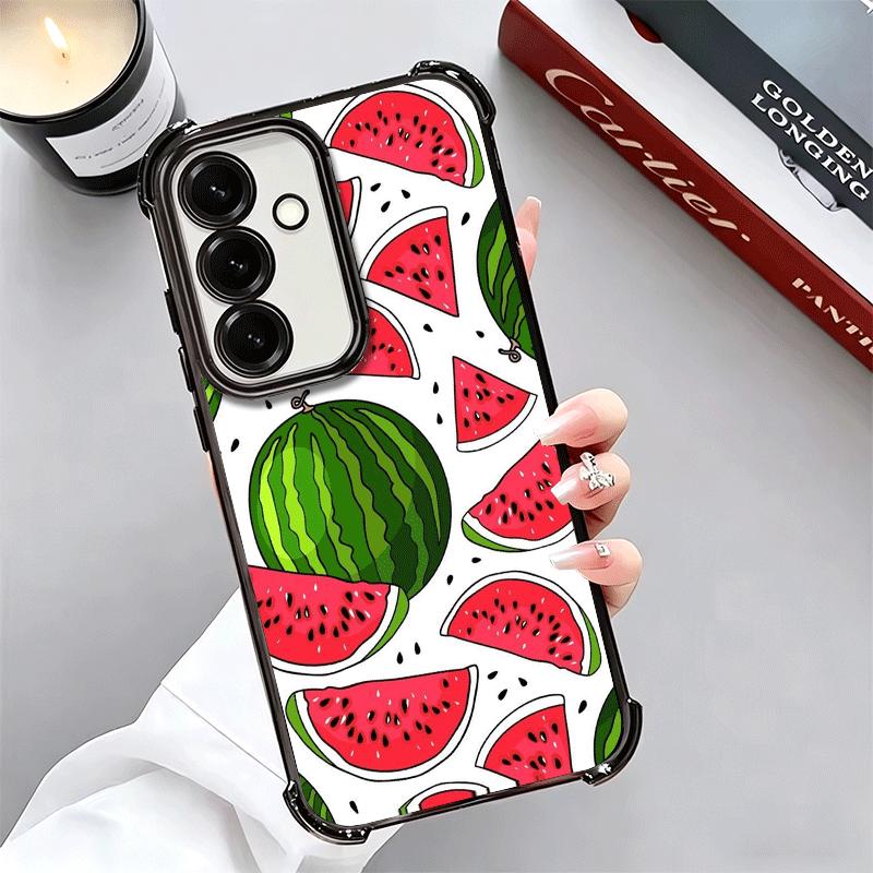 Watermelon Summer Fruit Soft Phone Case For Samsung A17 A27 A07 A37 A57 A16 A56 A15 A55 A14 A54 A13 A53 A26 A36 A25 A35 A24 A34