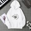 Simple Beautiful Sunflower Printed Women Hoodies Harajuku Fleece Hoody Fashion Loose Sportswear Pocket Autumn Woman Clothes