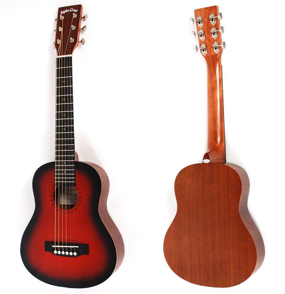 Sepia Crue Mini Acoustic Guitar W-60/RDS Red Sunburst
