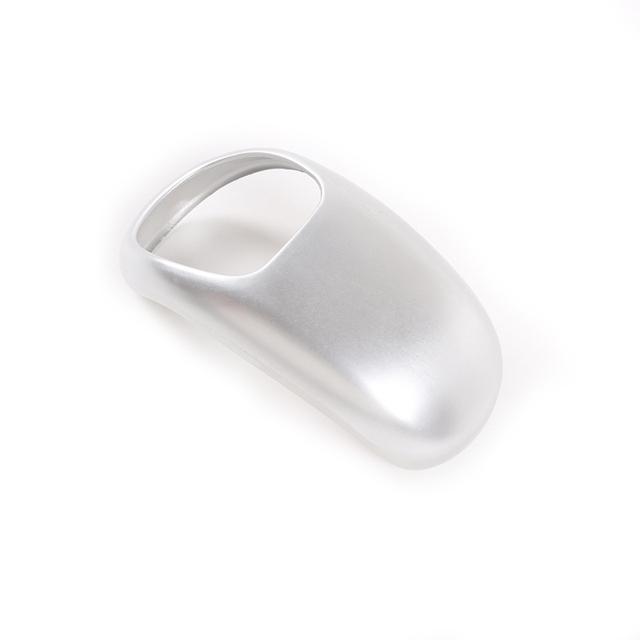 Carbon Fiber Style Car Gear Shift Head Protective Cover Trim Fit For Nissan Frontier 2014 Auto Interior