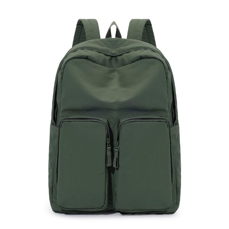 lightweight casual unisex backpack large capacity women's storage travel backpack Fashi Nyl student schoobag backpack