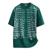 Dmao Short sleeved T-shirt men's summer casual loose half sleeved T-shirt men's breathable T-shirt